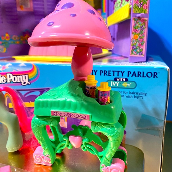 MY LITTLE PONY G2 VTG 90s MY PRETTY PARLOR SET HAIRSTYLING & FASHION… - Picture 4 of 16